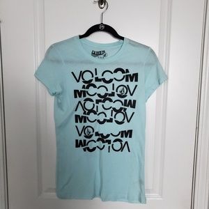 VOLCOM Black Logo Graphic t-shirt